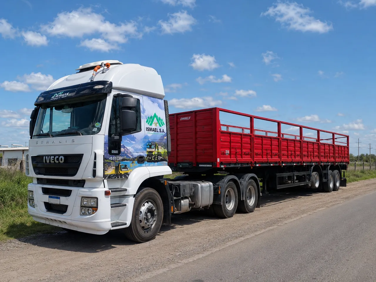 IVECO Stralis 480 con Semirremolque OMBU